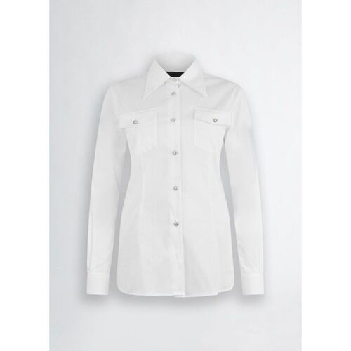 Textil Mulher camisas Liu Jo CA5023 T2432-11111 Branco