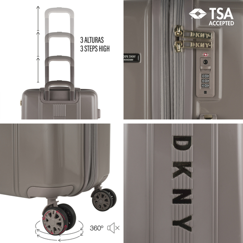 Dkny -1030 Linear Castanho