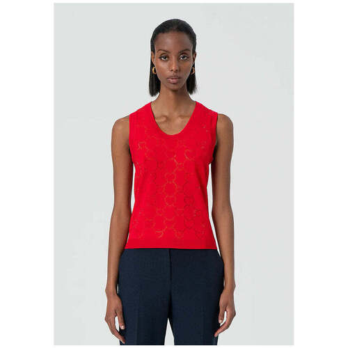 Textil Mulher Vestidos Fracomina FR25ST4003K414R9-234-11-1 Vermelho