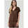 Textil Mulher T-shirts e Pólos Fracomina FS25ST1005W45101-T28-21-1 Castanho