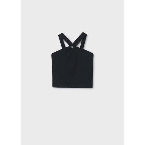 Textil Rapariga T-shirts e Pólos Mayoral 6035-17-2-23 Preto