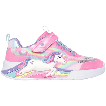 Sapatos Criança Sapatilhas Skechers  Rosa