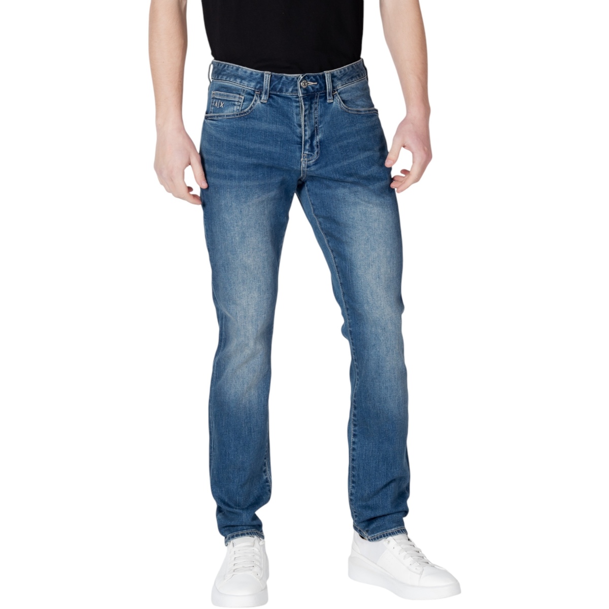 Textil Homem Gangas Skinny EAX XM000070 AF14266 Azul