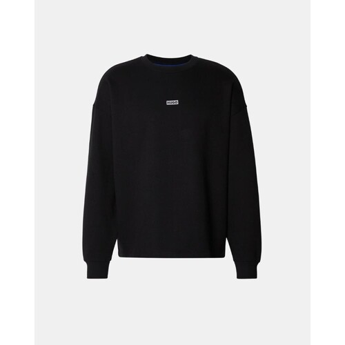Textil Homem Sweats BOSS 50510732 NAVIU Preto
