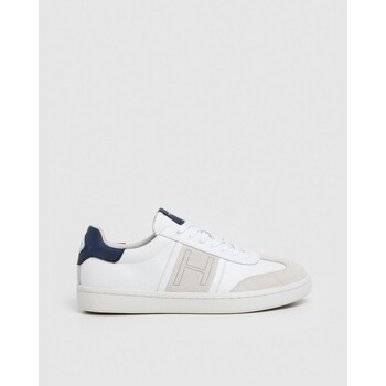 Sapatos Homem Sapatilhas Hackett HMS21456 BOND ARCHIVE Branco