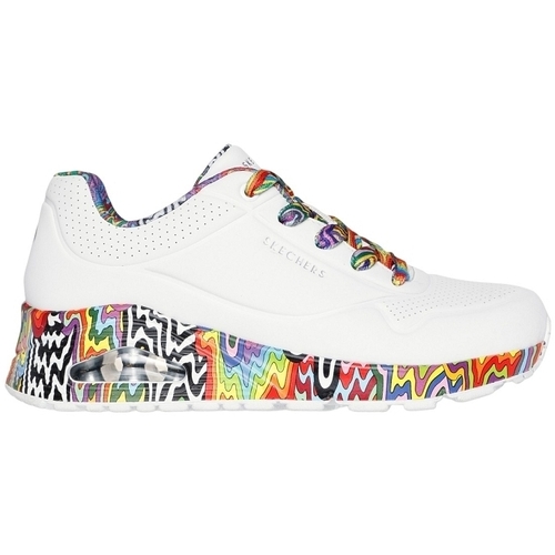 Skechers UNO-MINI DRIP WMLT Blanc Branco
