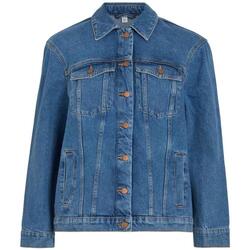 Textil Mulher Casacos Vila  Azul