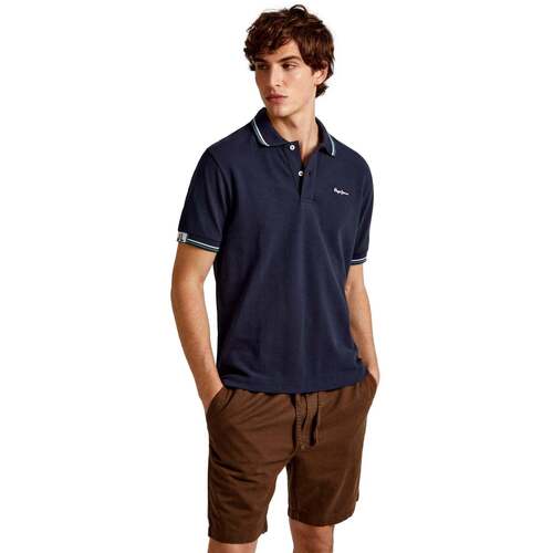 Textil Homem T-shirts e Pólos Pepe jeans  Azul