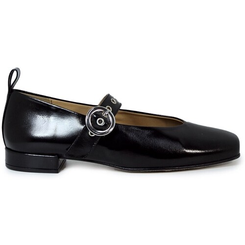 Sapatos Mulher Calçado de segurança Aplauso BAILARINA CON TACHUELAS NEGRA  16083 CHAROL Preto