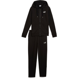 Textil Mulher Todos os fatos de treino Puma Metallic Hooded Swea Preto