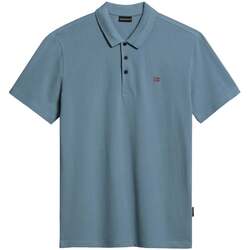 Textil Homem T-shirts e Pólos Napapijri Ealis Polo Shirt Stormy Weather Azul