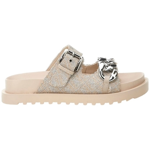 Sapatos Mulher Chinelos Guess FATEMA Bege