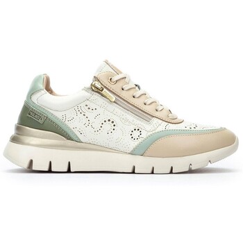Sapatos Mulher Sapatilhas Pikolinos ZAPATILLAS CASUAL DE PIEL BEIGE  CANTABRIA WUR-6622C2 Bege