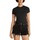 Textil Mulher T-Shirt mangas curtas Tommy Hilfiger TJW TONAL LINEA DW0DW20315 Preto