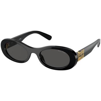 Relógios & jóias Mulher óculos de sol Miu Miu 0MU 06ZS 1AB5S0 Preto
