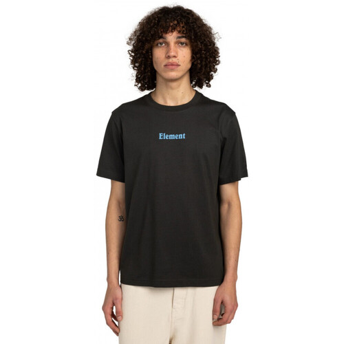 Textil Homem T-shirts e Pólos Element No rain Preto