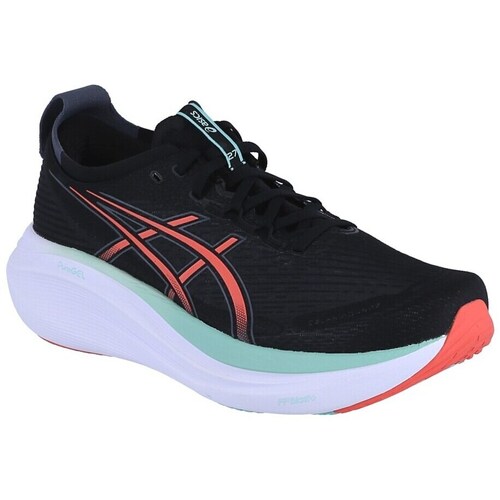 Sapatos Homem Sapatilhas Asics Gel Nimbus 27 Preto, Vermelho