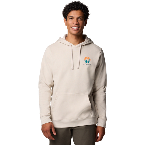 Textil Homem Casacos fato de treino Columbia Trek Graphic Hoodie Bege