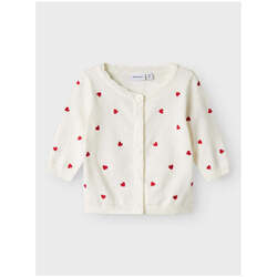 Textil Rapariga Casacos de malha Name it 13240049-4705862-1-71 Branco