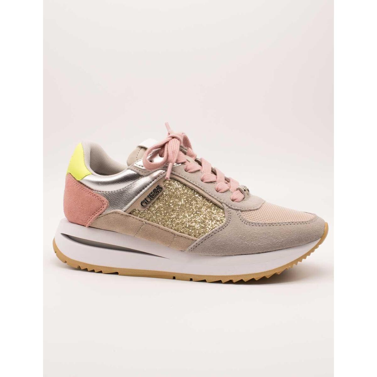 Sapatos Mulher Sapatilhas Guess  Bege