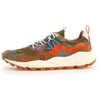 Sapatos Homem Sapatilhas Flower Mountain YAMANO 3 - 2017816-14 1F06 MILITARY BROWN Cinza