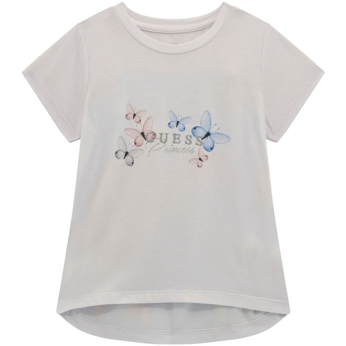 Textil Rapariga T-Shirt mangas curtas Guess K5RI27K6YW0 Branco