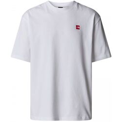 Textil Homem T-shirts e Pólos The North Face NF0A8C1R OVERSIZE TEE-FN41 WHITE Branco