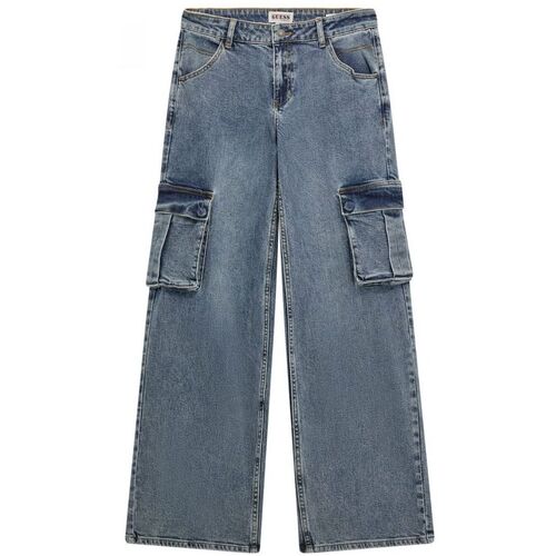 Guess W4GG19 D4ON0 GO KIT CARGO-F7WU MEDIUM WASH Azul
