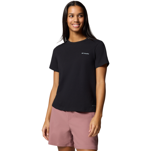 Textil Mulher T-Shirt mangas curtas Columbia Sun Trek W SS II Tee Preto