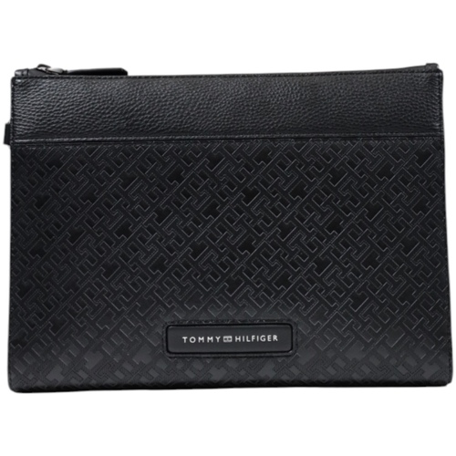 Tommy Hilfiger TH MONOGRAM POUCH AM0AM13263 Preto