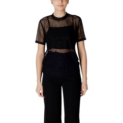 Textil Mulher T-Shirt mangas curtas EAX XW000533 AF13192 Preto