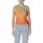 Textil Mulher Tops sem mangas Desigual TS_SAHARA 25SWTK98 Laranja