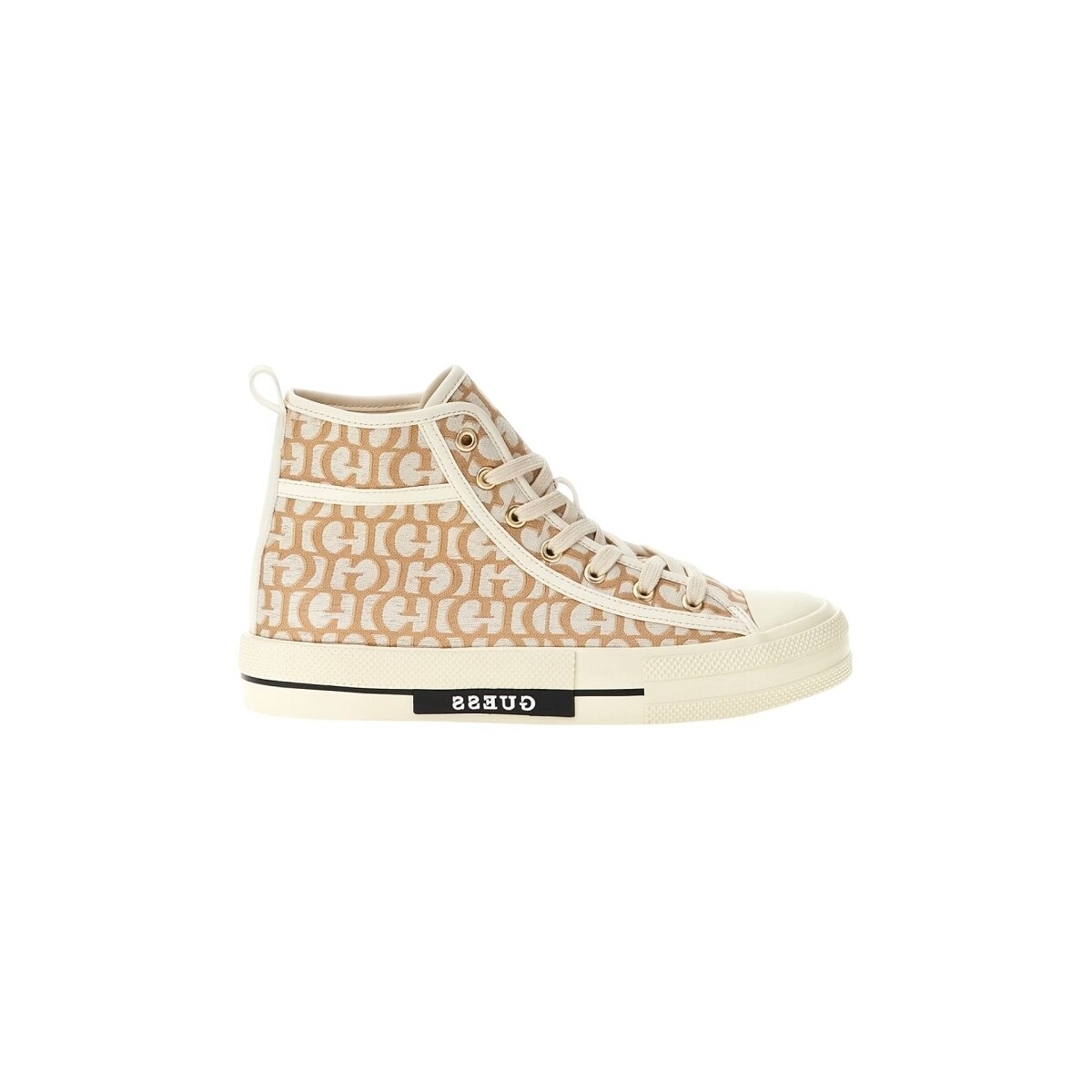 Sapatos Mulher Sapatilhas Guess COLYN Ouro