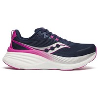 Sapatos Mulher Running Saucony Hurricane 24 Azul marinho, Cor-de-rosa