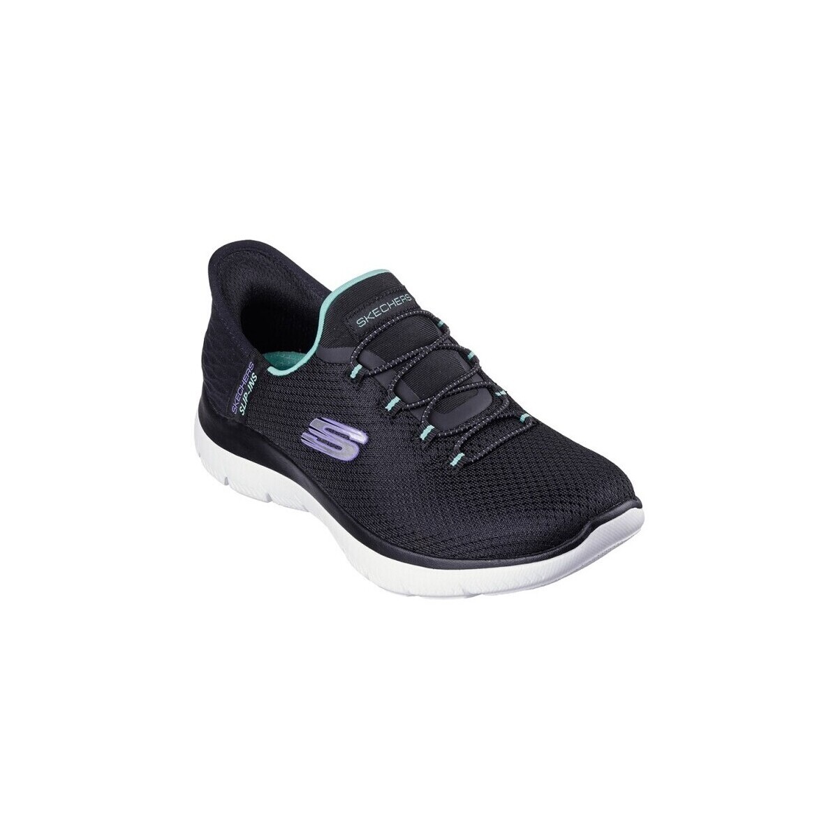 Sapatos Mulher Sapatilhas Skechers SUMMITS Preto