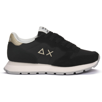 Sapatos Mulher Sapatilhas Sun68 SUN68 11 ALLY GOLD SILVER Preto