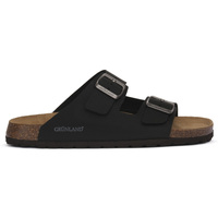 Sapatos Homem Chinelos Grunland NERO 40BOBO Preto