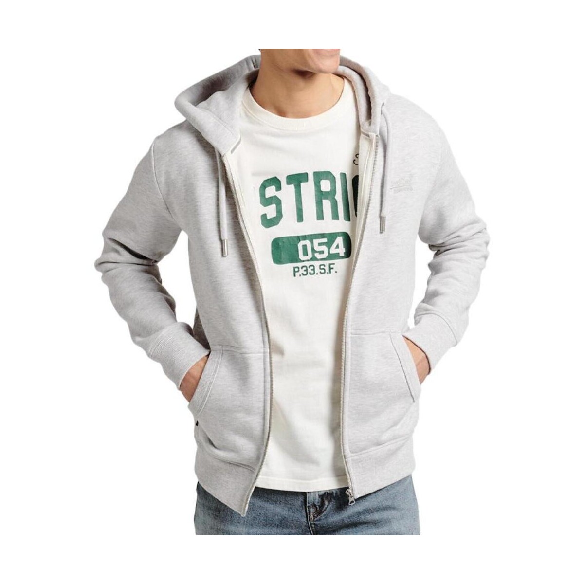 Textil Homem Sweats Superdry  Cinza