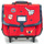 Malas Rapaz Mochila / Pasta com rodas Tann's ANTOINE CARTABLE TROLLEY 38 CM Vermelho