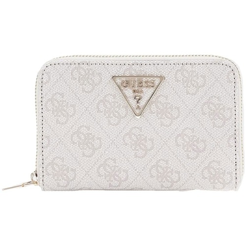 Malas Mulher Porta-moedas Guess LAUREL SLGMEDIUM ZIP Branco