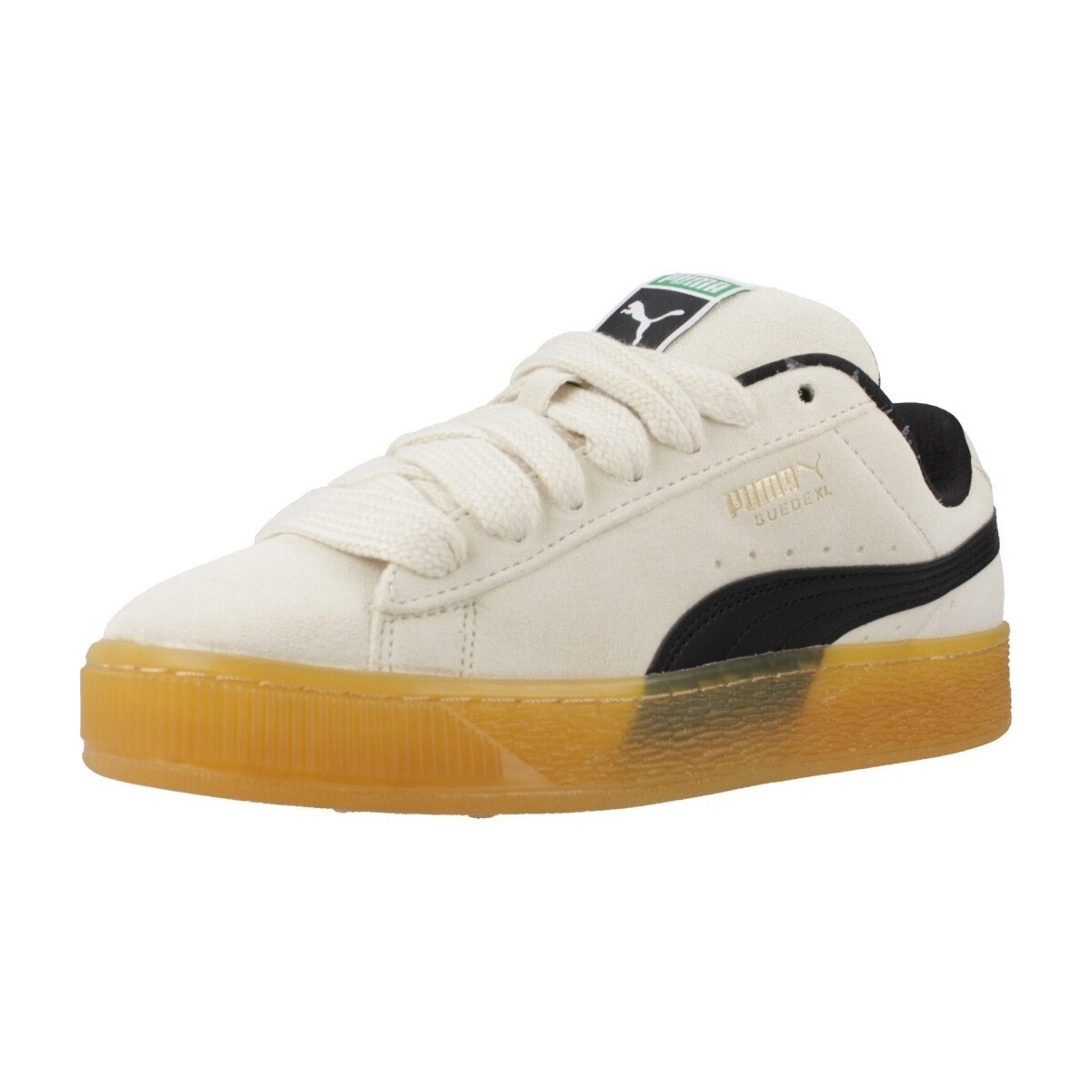 Sapatos Mulher Sapatilhas Puma SUEDE XL DARK RISK Branco