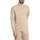 Textil Homem Casaco polar Gant Camisola regular com escudo e meio fecho Bege