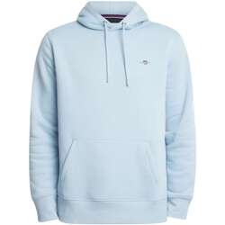 Textil Homem Sweats Gant Moletom com capuz com escudo regular Azul