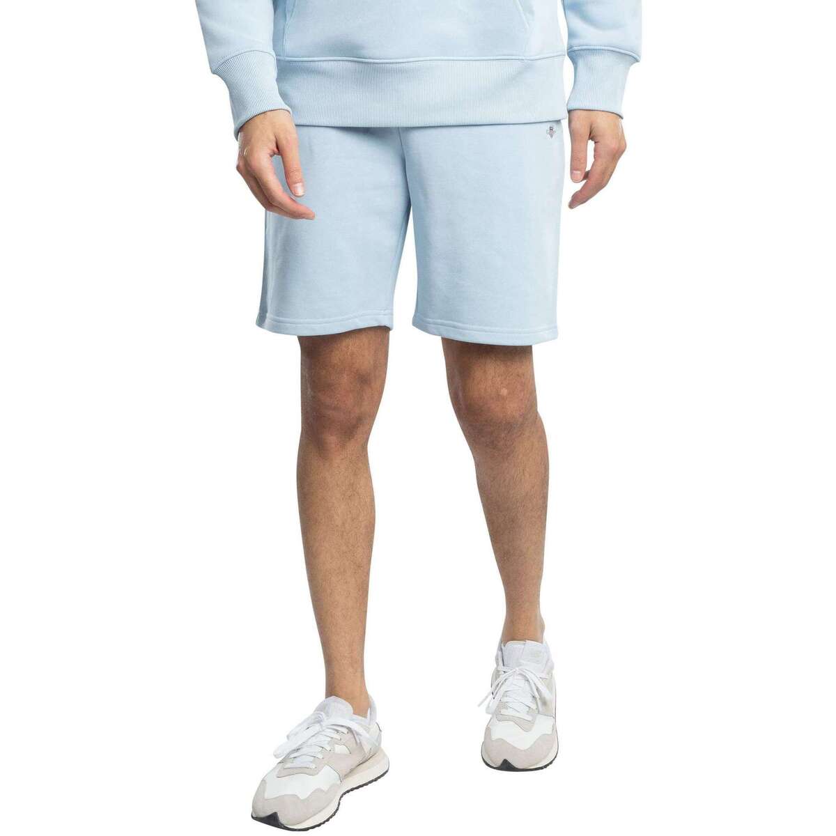 Textil Homem Shorts / Bermudas Gant Calções de treino regulares com escudo Azul