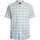 Textil Homem Camisas mangas curtas BOSS Camisa de manga curta com padrão Ellino Azul