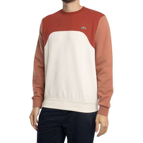 Lacoste Camisola de malha de algodão com blocos de cores Multicolor
