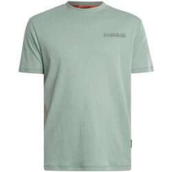 Textil Homem T-Shirt mangas curtas Napapijri T-shirt descontraída Vanni Verde