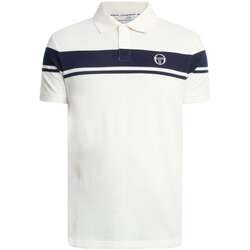 Textil Homem Polos mangas curta Sergio Tacchini Camisola pólo Young Line Branco