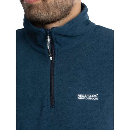 Regatta Sweatshirt Thompson com fecho de correr Preto