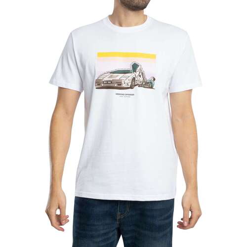 Weekend Offender T-Shirt gráfica Quaaludes Branco